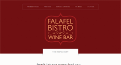 Desktop Screenshot of falafel-bistro.com